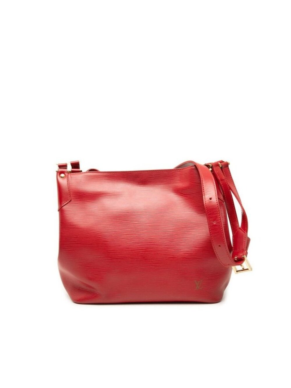 Louis Vuitton Epi Mandala MM Shoulder Bag Rouge Red Leather